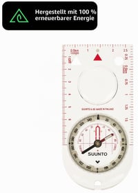 Bussolă Suunto A-30 NH - Emisfera Nordică, Scală Metrică, Albă 3