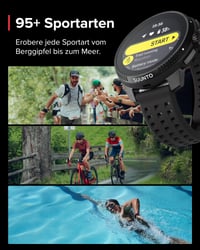 Športové GPS hodinky Suunto Race, pánske/dámske, AMOLED dotykový displej, Dual-Band GNSS, offline mapy, monitor srdcového tepu, krokomer, výškomer, 26-dňová výdrž 8