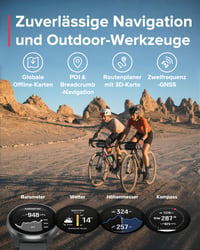 Ceas sport GPS SUUNTO Race S, ecran AMOLED de 1,3 inchi, peste 95 de moduri sportive 6