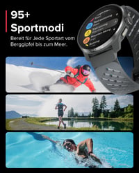 Ceas sport GPS SUUNTO Race S, ecran AMOLED de 1,3 inchi, peste 95 de moduri sportive 7