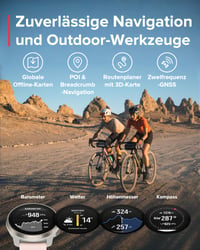 Ceas sport cu GPS SUUNTO Race S, ecran AMOLED de 1,3 inchi, peste 95 de moduri sportive 6