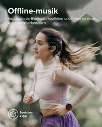 Inteligentné hodinky SUUNTO Run GPS, 1,32-palcový AMOLED dotykový displej, ľahký multisportový tracker aktivity, presné GPS, sledovanie tepu a spánku, 12-dňová výdrž 6