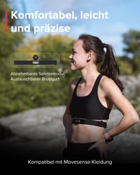 Hrudný snímač tepovej frekvencie Suunto Smart s dlhou výdržou batérie na rôzne športy 2