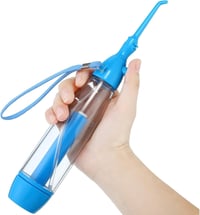 Irrigator bucal portabil SV life, ață dentară, presiune reglabilă, pentru aparate dentare 1