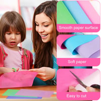 Priesvitný papier Svalor – 300 listov v 30 farbách, hodvábny papier A4, 14 g/m², na kreatívne ručné práce, papierové kvety a brmbolce (20 x 29 cm) 5
