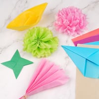 Priesvitný papier Svalor – 300 listov v 30 farbách, hodvábny papier A4, 14 g/m², na kreatívne ručné práce, papierové kvety a brmbolce (20 x 29 cm) 7