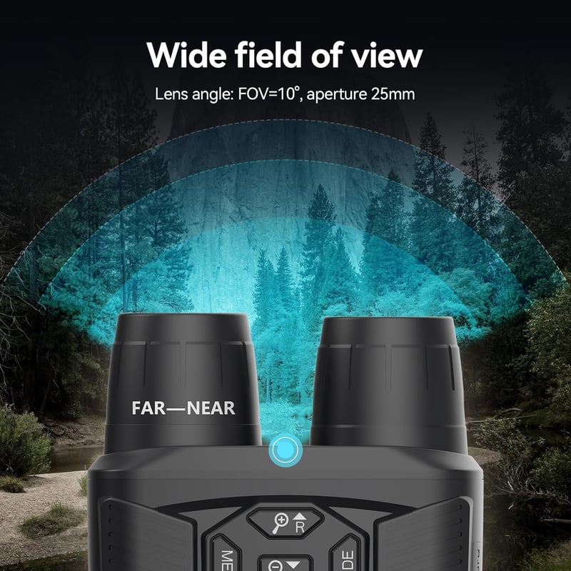 SVBONY 4K Éjjellátó Binokulár 8X Digitális Zoom
