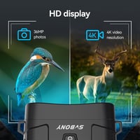 SVBONY 4K Éjjellátó Binokulár 8X Digitális Zoom 4