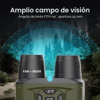 SVBONY infravörös éjjellátó binokulár zoom 8x 3 hüvelykes HD kijelző 4K videó 36MP fotó 5000mAh tölthető TF 32 GB kártyával vadászathoz 8