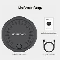 SVBONY SC002 WiFi Spektiv Kamera 32GB TF-kártyával – Digitális Távcső Kamera Okostelefonos Vezérléssel 9