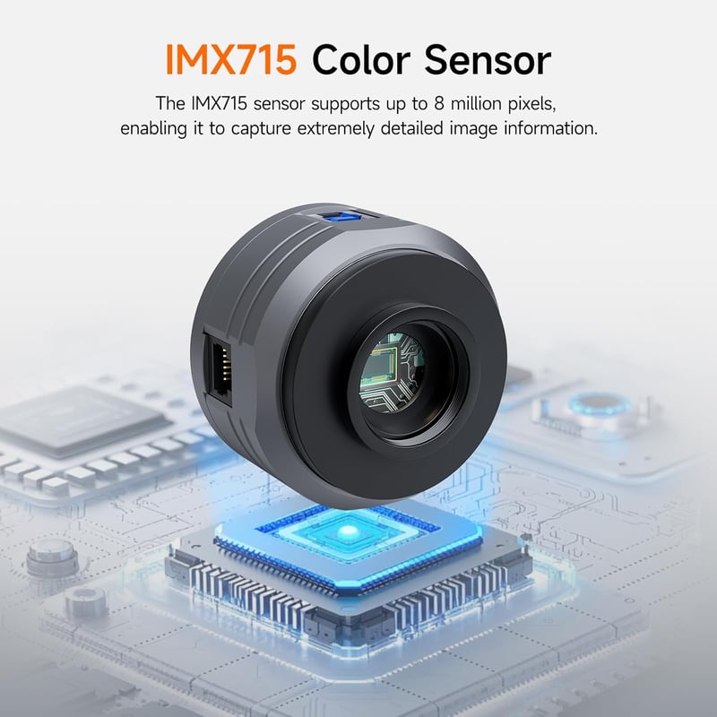 SVBONY SC715C Teleskóp Kamera IMX715 CMOS USB3.0 Bolygófotózáshoz