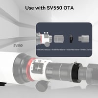 SVBONY SV226 teleszkópos szűrőtartó fiók szűrőkerék M42 M48 két 2 hüvelykes tartó 1.25 és 2 hüvelykes szűrő 8
