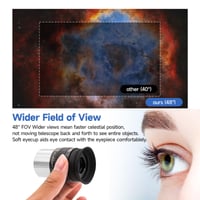 Sada okulárov pre teleskop SVBONY SV233 – 6 mm a 17 mm Plössl okulár, 2x Barlowova šošovka, mesačný filter, ND4 a 82A farebný filter, s prenosným puzdrom, 7-dielna súprava astronomického príslušenstva 3