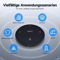 SVBONY SVHub Omni2 konferencia hangszóró és mikrofon kihangosító készlet 4 zajszűréssel, javított hangrögzítéssel, 8 órás otthoni irodához 7