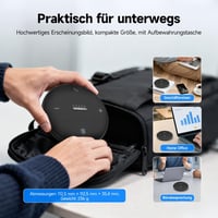 SVBONY SVHub Omni2 konferencia hangszóró és mikrofon kihangosító készlet 4 zajszűréssel, javított hangrögzítéssel, 8 órás otthoni irodához 4