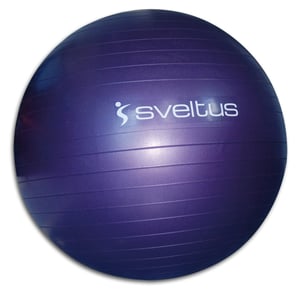 Sveltus Gymball gimnastička lopta 75 cm ljubičasta lopta za vježbanje fitness lopta švicarska lopta