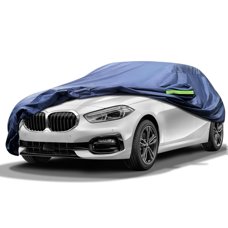 Svnqney 10-vrstvová autoplachta pre BMW X1 2012-2024, vodoodolná a prachotesná garážová plachta