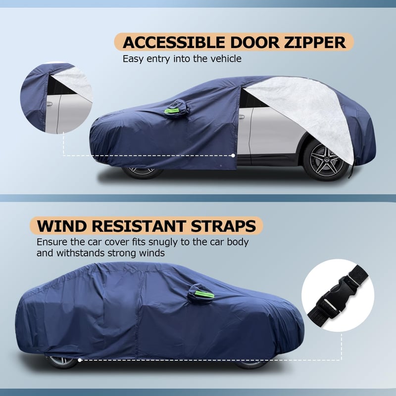 Svnqney 10 rétegű autótakaró Land Rover Range Rover Sport 2005-2025 vízálló porfedél