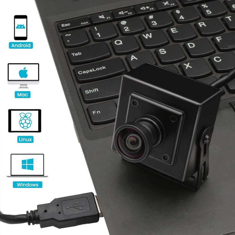 SVPRO 1080P 120fps USB kamera M12 széles látószög 12MP 4K 30fps 3D nyomtató kamera - 11.6MP-H110 M12 Lens+Case