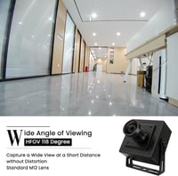 SVPRO 1080P 120fps USB kamera M12 széles látószög 12MP 4K 30fps 3D nyomtató kamera - 11.6MP-H110 M12 Lens+Case 9