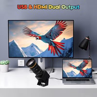 Svpro 4K 60fps Webkamera Manuális Zoommal - USB 3.0/HDMI Kamera 10X Optikai Zoommal, 5-50mm Teleobjektívvel PC, Laptop és Monitor Csatlakozt 4