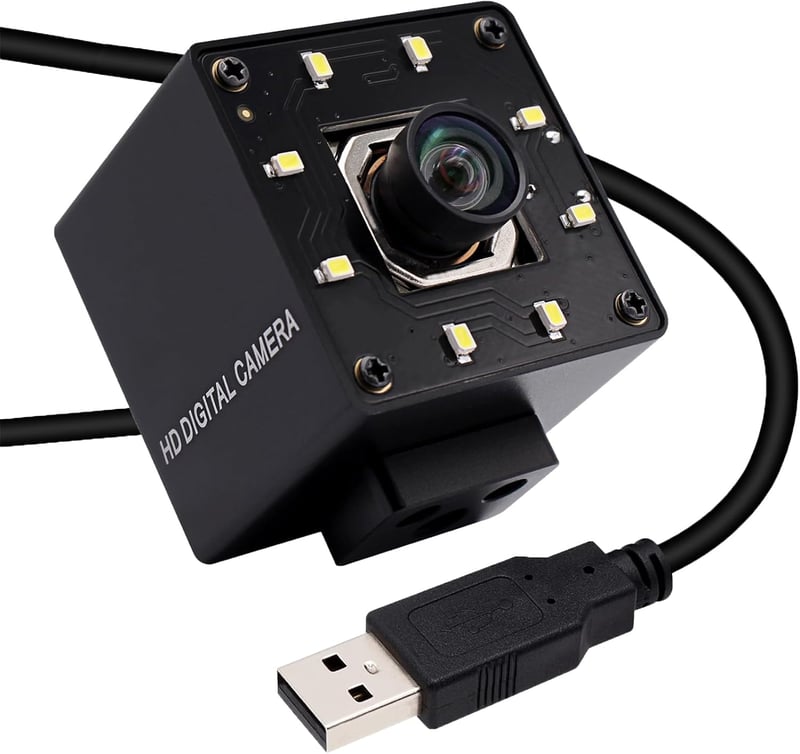 SVPRO 4K Autofokusz USB Webkamera 30fps IMX415 Szenzor 100° Lencse LED Világítás Streaming Oktatás Ipari Kamera