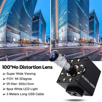 SVPRO 4K Autofokusz USB Webkamera 30fps IMX415 Szenzor 100° Lencse LED Világítás Streaming Oktatás Ipari Kamera 5