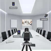 SVPRO 4K USB HDMI Webkamera Manuális Zoommal, H.264 Változtatható Fókusszal, Kettős Kimenettel Laptophoz, Tablethez, TV-hez és Monitorhoz 9