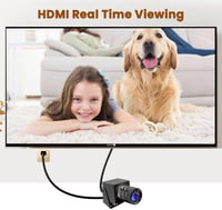 SVPRO 4K USB HDMI Webkamera Manuális Zoommal, H.264 Változtatható Fókusszal, Kettős Kimenettel Laptophoz, Tablethez, TV-hez és Monitorhoz 4