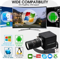 Svpro 4K Webkamera 10X Optikai Zoom, 8MP USB Kamera Számítógéphez, Windows/Mac/Linux Kompatibilis 7