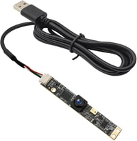 Svpro 8MP USB Kameramodul Mikrofonnal - 105° Széles Látószögű 4K Webkamera Fix Fókusszal Lézergravírozáshoz, PC, Raspberry Pi Kompatibilis 1