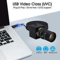 Svpro 8MP USB Webkamera 5-50mm Manuális Zoom Objektívvel, Sony IMX179 Szenzor, 2448P Felbontás, Windows/Linux/Mac Kompatibilis, Ipari és Orv 4
