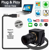 Svpro 8MP Zoom Webkamera Laptophoz - 2.8-12mm Makró USB Kamera PC-hez, Manuális Fókusz, 4K Felbontás, Tripod/Fali Rögzítés, Windows/Mac/Linu 7