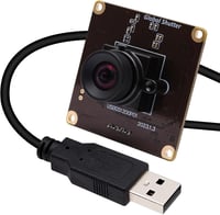 Svpro Global Shutter USB Kamera Modul - 90fps Nagysebességű Webkamera 2MP AR0234 Torzításmentes M12 Lencsével, 1920x1200 Felbontás Számítógé 1