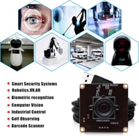 Svpro Global Shutter USB Kamera Modul - 90fps Nagysebességű Webkamera 2MP AR0234 Torzításmentes M12 Lencsével, 1920x1200 Felbontás Számítógé 7