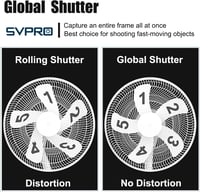 Svpro Global Shutter USB Kamera Modul - 90fps Nagysebességű Webkamera 2MP AR0234 Torzításmentes M12 Lencsével, 1920x1200 Felbontás Számítógé 3