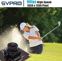 Svpro Global Shutter USB Kamera Modul - 90fps Nagysebességű Webkamera 2MP AR0234 Torzításmentes M12 Lencsével, 1920x1200 Felbontás Számítógé 2