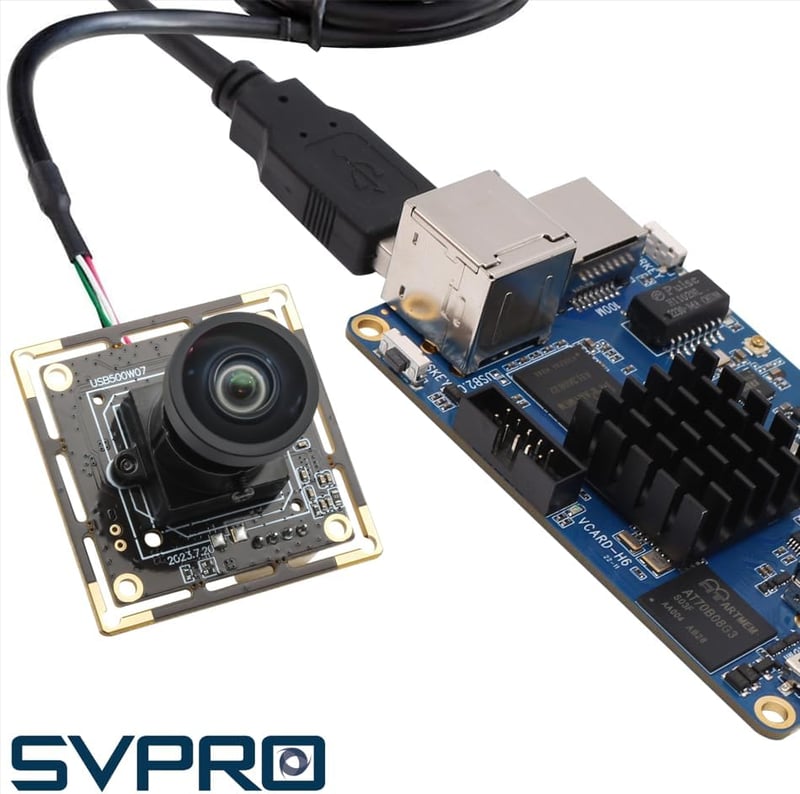 Svpro Jeston Nano 5MP 30FPS USB kamera modul M12 120° széles látószög webcam - 5MP-H120 M12 (HFOV 118°)