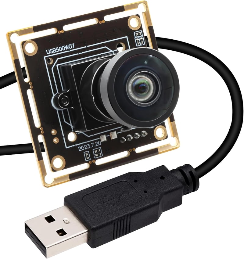 Svpro Jeston Nano 5MP 30FPS USB kamera modul M12 120° széles látószög webcam - 5MP-H120 M12 (HFOV 118°)