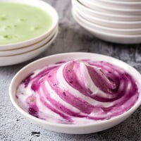 SVUPUE Mini fehér kerek mártásos tálkák, szósz sushihoz szójához desszert tál, snack gyümölcs, 12 darabos készlet 5