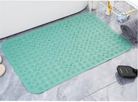 SVUPUE Zuhanykád alátét 48 x 48 cm csúszásmentes tapadókorongos PVC masszírozó négyzetes Mars Green színű 5