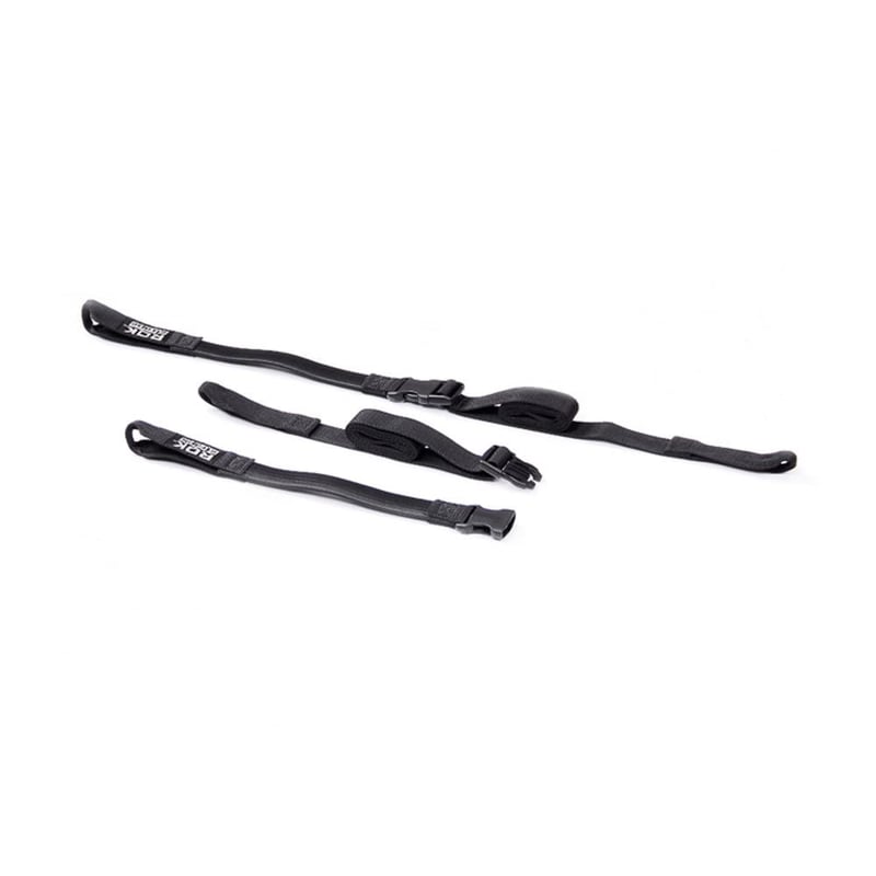 SW-Motech ROK nastaviteľné upínacie popruhy - čierne - 500-1500 mm - 2 ks