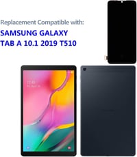 swark LCD Érintőképernyő Digitalizáló Kijelző Samsung Galaxy Tab A 10.1 2019 T510/T515 Tablethez Javítóeszközökkel - Fekete 2