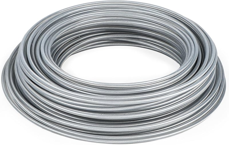SWAWIS 3.0mm x 41m Acélhuzal Fűkasza Damil Fűnyíró Szál Kerthez