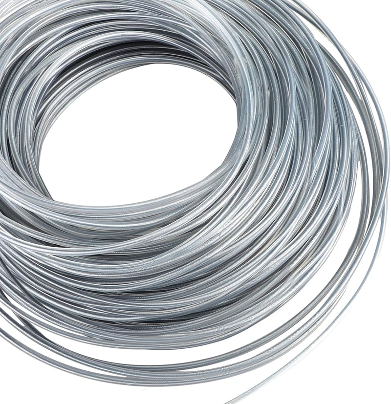 SWAWIS 3.0mm x 41m Acélhuzal Fűkasza Damil Fűnyíró Szál Kerthez