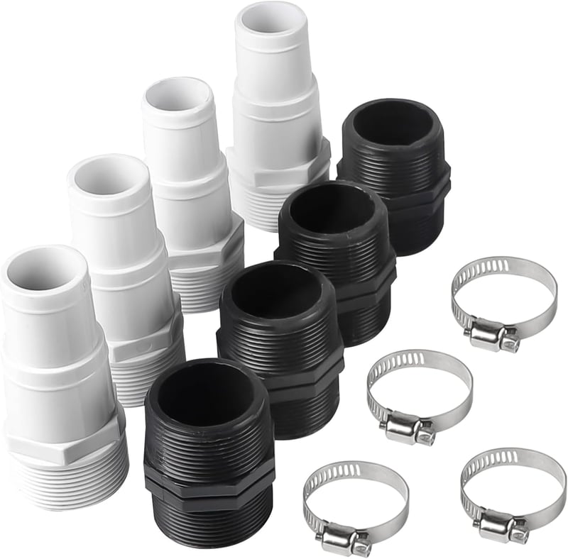 SWAWIS 50mm Medence Bypass Szett Hőszivattyú Csatlakozás Fűtésszabályozás
