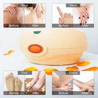 SWAWIS Set pentru tratament cu parafină pentru mâini și picioare, 200 W, 900 g parafină 5