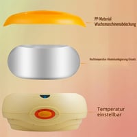 SWAWIS Set pentru tratament cu parafină pentru mâini și picioare, 200 W, 900 g parafină 4