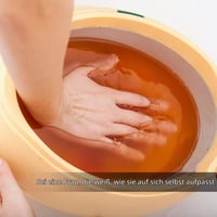 SWAWIS Set pentru tratament cu parafină pentru mâini și picioare, 200 W, 900 g parafină 7