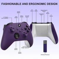 SWCTIM bežični kontroler za Xbox, kompatibilan s Xbox One, Xbox Series X/S, Xbox One X/S, ljubičaste boje 7